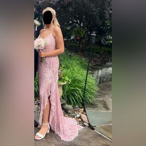 Mac Duggal 43317 Dress Pink Ice